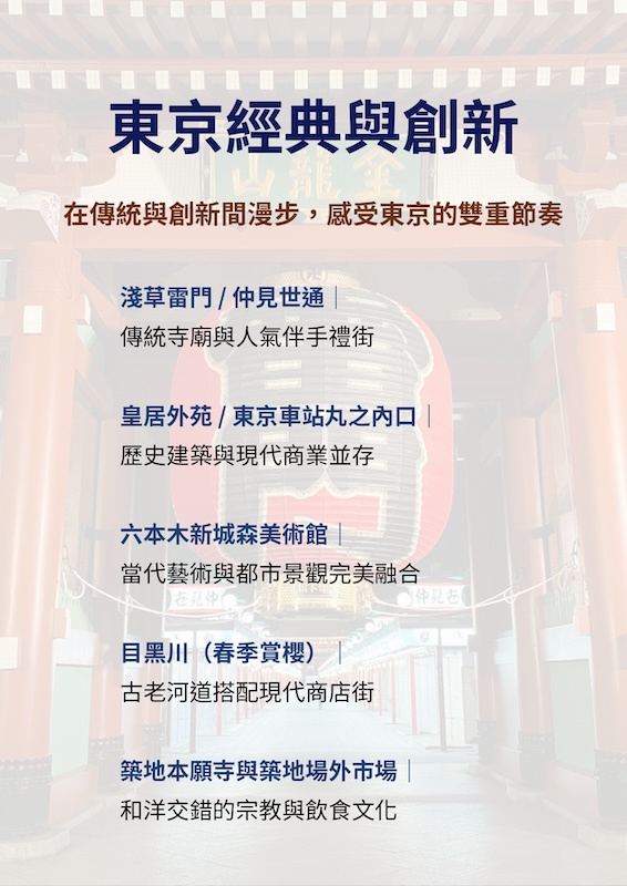 東京全感體驗之旅｜從潮流、經典、購物到城市生活的探索-3