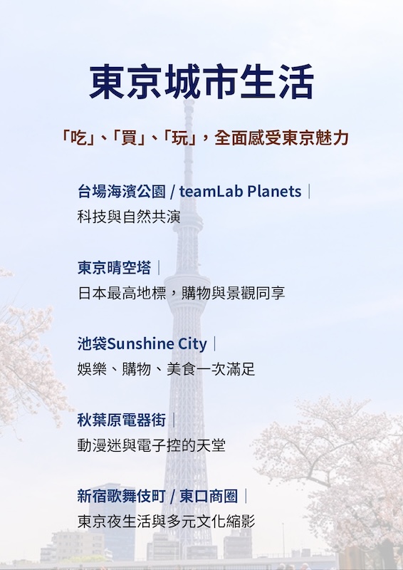 東京全感體驗之旅｜從潮流、經典、購物到城市生活的探索-4